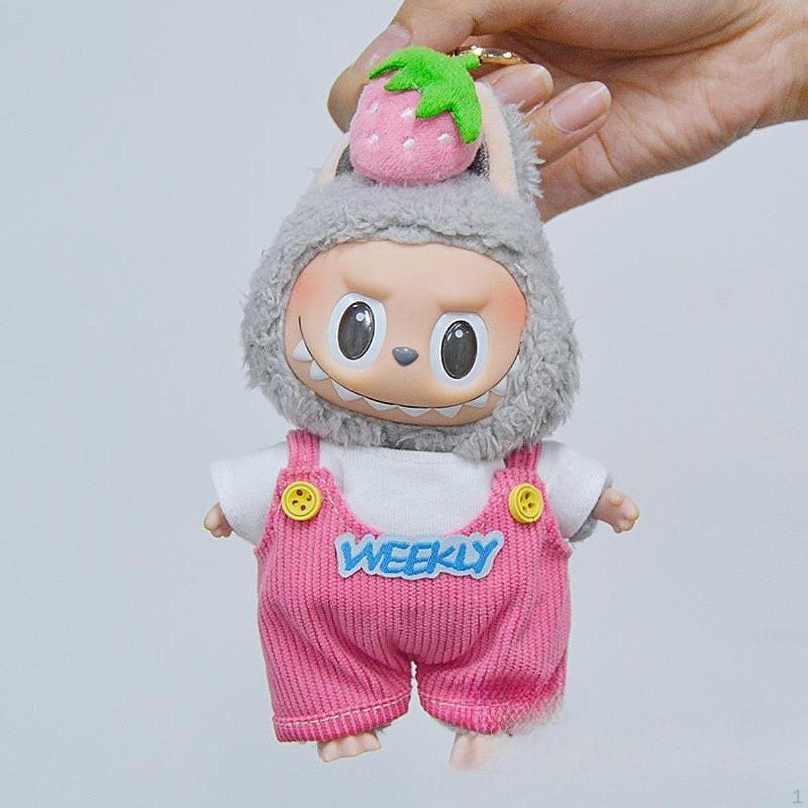 

Комплект одежды для кукол, наряды для кукол 15 см, одеваются на День благодарения для мальчиков и девочек розовый