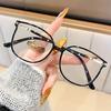 2PCS +100 To +400 New Cat Eye Reading Glasses Women Anti Blue Light Presbyopia Glasses Elegant Reading Eyeglasses for Women