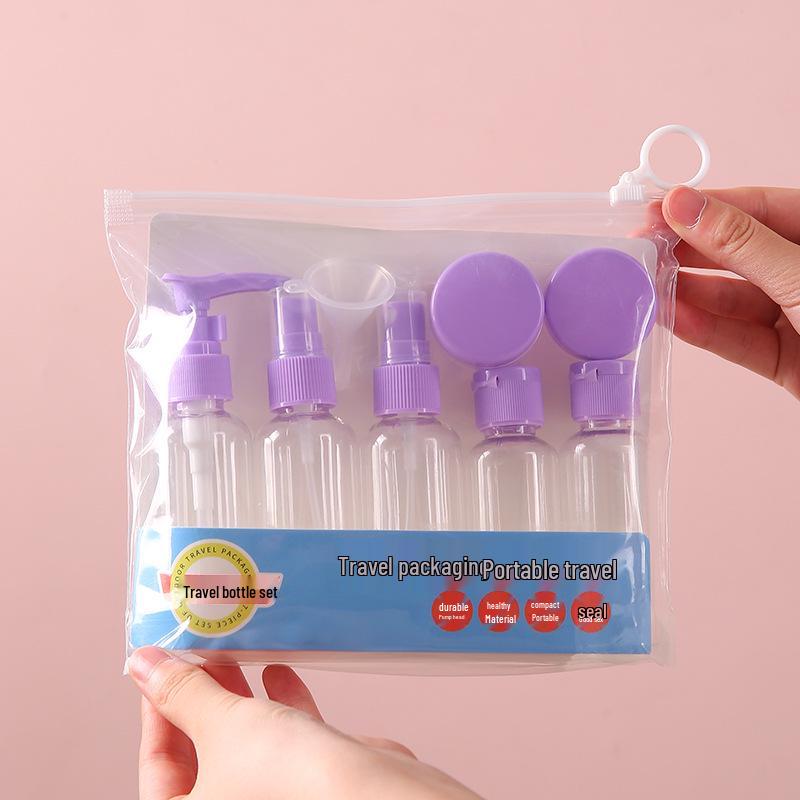 Women's Portable Travel Cosmetics Refill Set: Airplane-Friendly Lotion & Cream Sprays