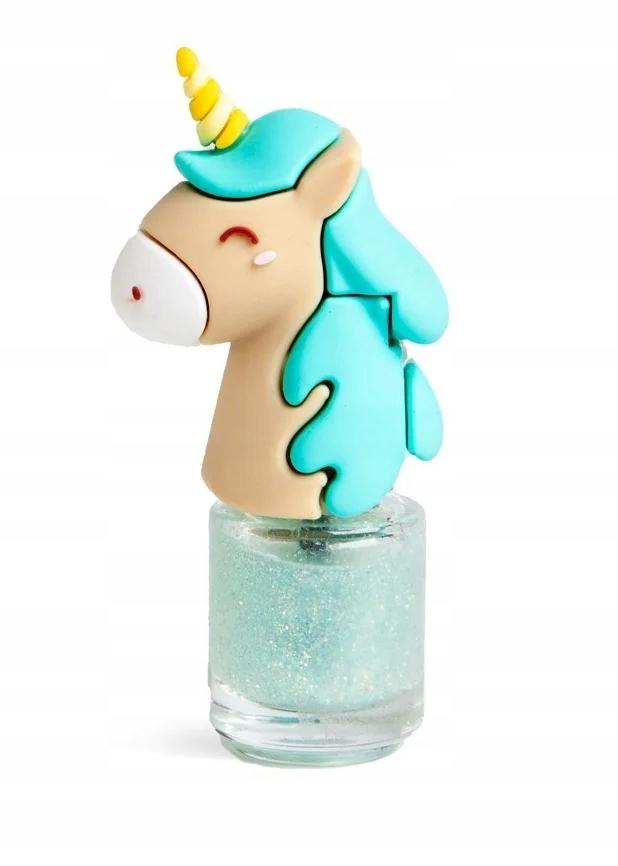 Brokatowy Lakier Do Paznokci Dla Dzieci Zmywalny Mix Kolorów MARTINELIA 3ml