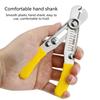 Wire Stripper And Chain Cutter Tool Stainless Steel Construction Nonslip Grip For Precise 0.5-4mm Stripping