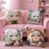 Fashion Nnahidaes Cushion Cover Comfortable Durable Pillow Cover MultiScene for Home Office Car Sofa
