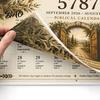 Appointed Times Guide 2026-2027 Wall Calendar, Spiral Bound Scripture Illustrated Calendar with Feast Days Reference Days, Hebrew Dates, Shabbat, Sept