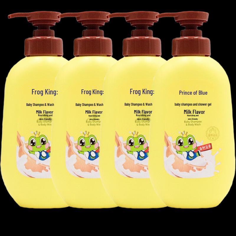Frog Prince Kids Milk Shampoo & Body Wash 4-Pack