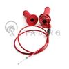 22mm Motorcycle HandGrip With Throttle Clamp Twist Cable Throttle Cable Acceleration For 110-250CC Motocross Dirt Bike ATV Quad