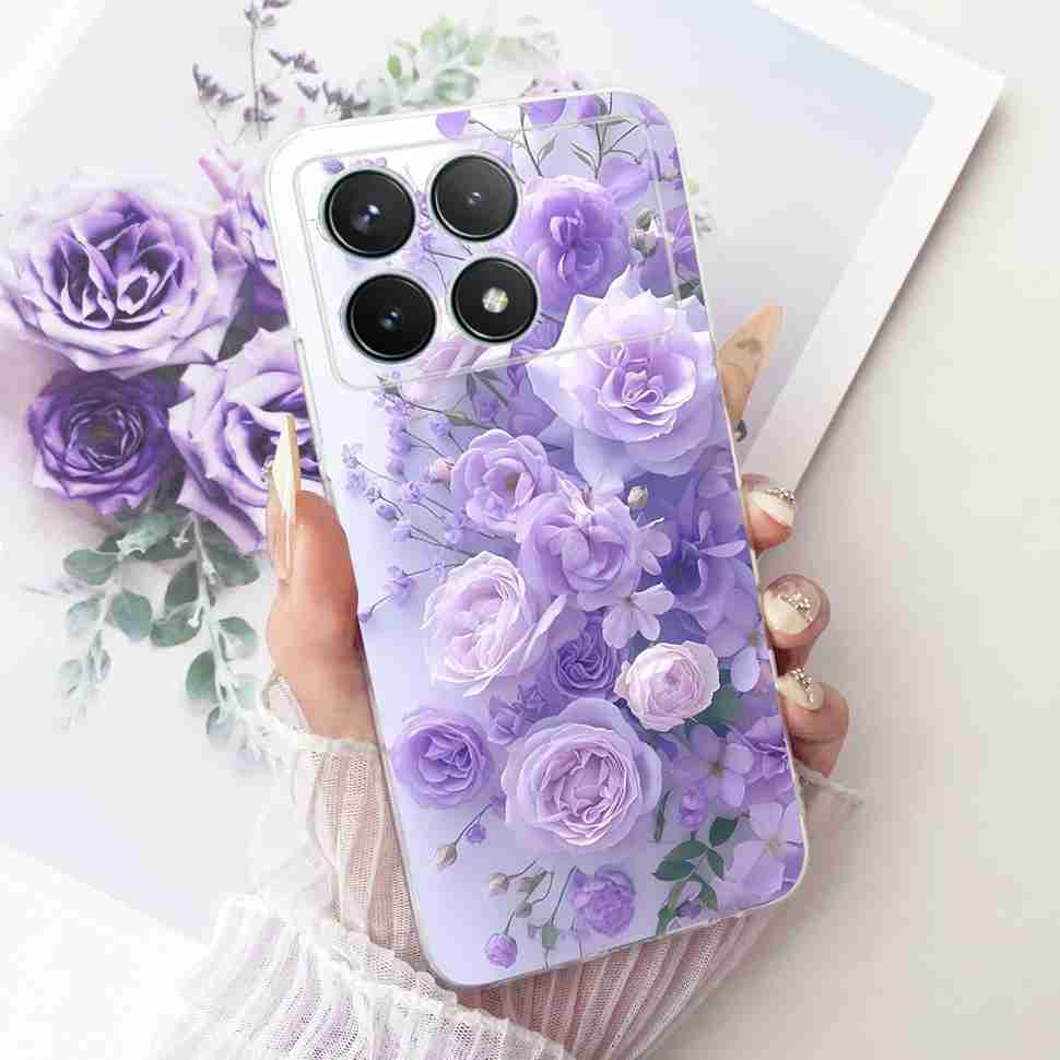 Cartoon Design For Redmi K70 5G 23113RKC6C Case Luxury Fashion Silicone Shell For Redmi K70 K70 Pro 23117RK66C TPU Back Cover