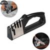 Kitchen Specific Knife Sharpeners, 4 In 1 Professional Chef's Kitchen Knife Accessories Kitchen Blade & Scissors Sharpening Tool