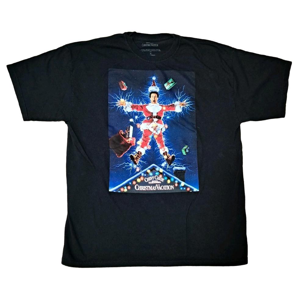 National Lampoon's Christmas Vacation Boys Santa Claws Cotton T-Shirt