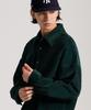 PERSTEP Corduroy Oversized Button Shirt Green Smls4651