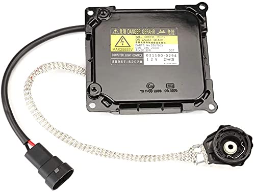 Bowarepro DDLT003 HID Ballast, 35W, 12V, for Toyota/Lexus, Replaces KDLT003 85967-52020, Genuine Replacement/Replacement