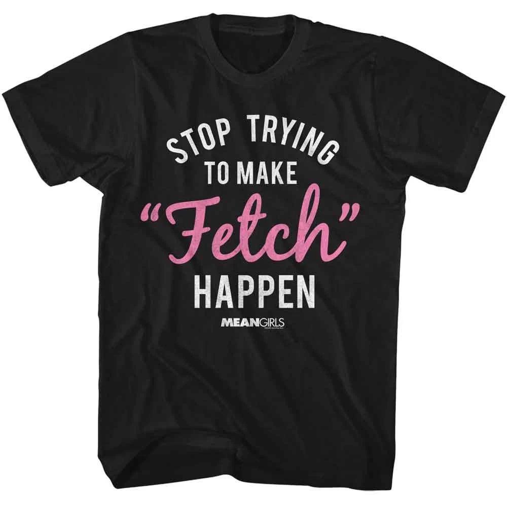 Mean Girls - To Make Fetch Happen - American Classics - Solid Black  Short 100