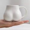 Ceramic Butt Mug Butt Mug Coffee Cup Funny Tea Cup 300ml Butt Ceramic Coffee Mug Buttock Mug Cup for Coffee Milk Tea Home Decor
