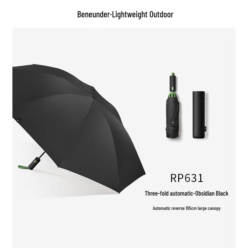 Beneunder Extra-Large Automatic Folding Sun Umbrella