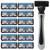 Cross-Border 6-Layer Disposable Stainless Steel Razor Blade Hair Removal Knife