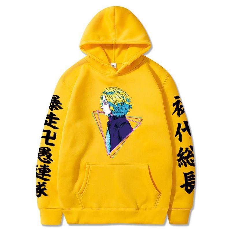Anime Cartoon Sano Manjiro Sweater Hooded Jumper