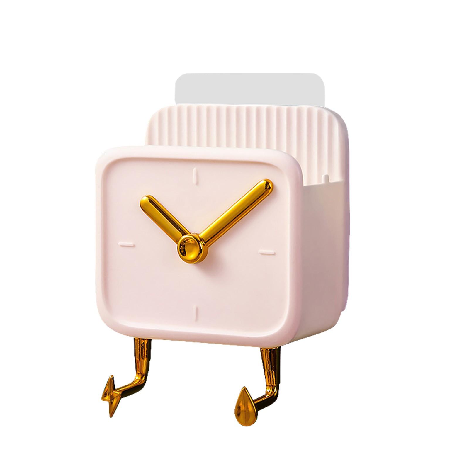 

Крючок для ящика для хранения пульта дистанционного управления, пластиковый немаркирующий крючок с сильным клеем, крючок для пасты, держатель зубной щетки белый