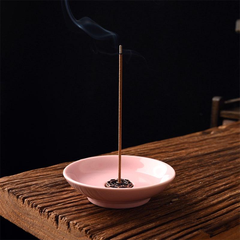 Colorful Small Ceramic Incense Holder for Sandalwood and Agarwood