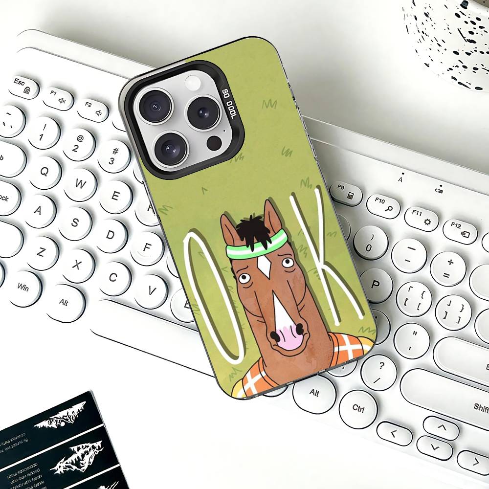 Phone Case B-Bojack Cartoon H-Horseman for vivo Y400 Y04 Y03 Y78 Y36 Y100 Y27 Y17s Y16 V60 V50 V30e V40 S15 iQOO Z10 Pro Lite 5G