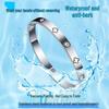 Women's Four-Leaf Clover Titanium Steel Colorfast Bracelet - Niche Ins Style, Trendy European American Fashion, Stainless Steel.