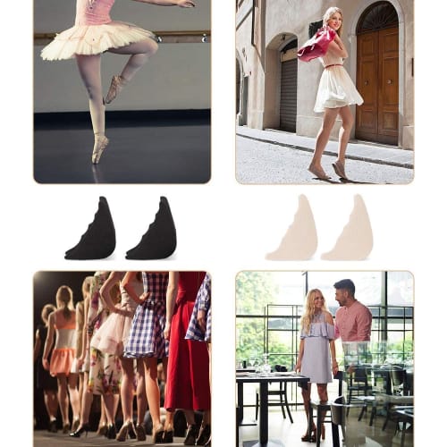 JUTOSU Adjustable Toe Cushions, Easy Toe Cushion, Toe Protection, Shoe Care, Sponge, Memory Foam, Toe Gap Filler, Size Adjustment, Prevents Slippage,