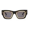 Loewe Original Design Acetate Metal Irregular Shape Sunglasses Men sunglasses Black G314270X01-9310