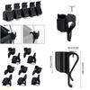 A1A2 10Pcs Golfs Club Bag Clips On Putters Clamp Holder Outdoor Sports Bag Buckle Clip Replacement Golfs Accessory Enduring