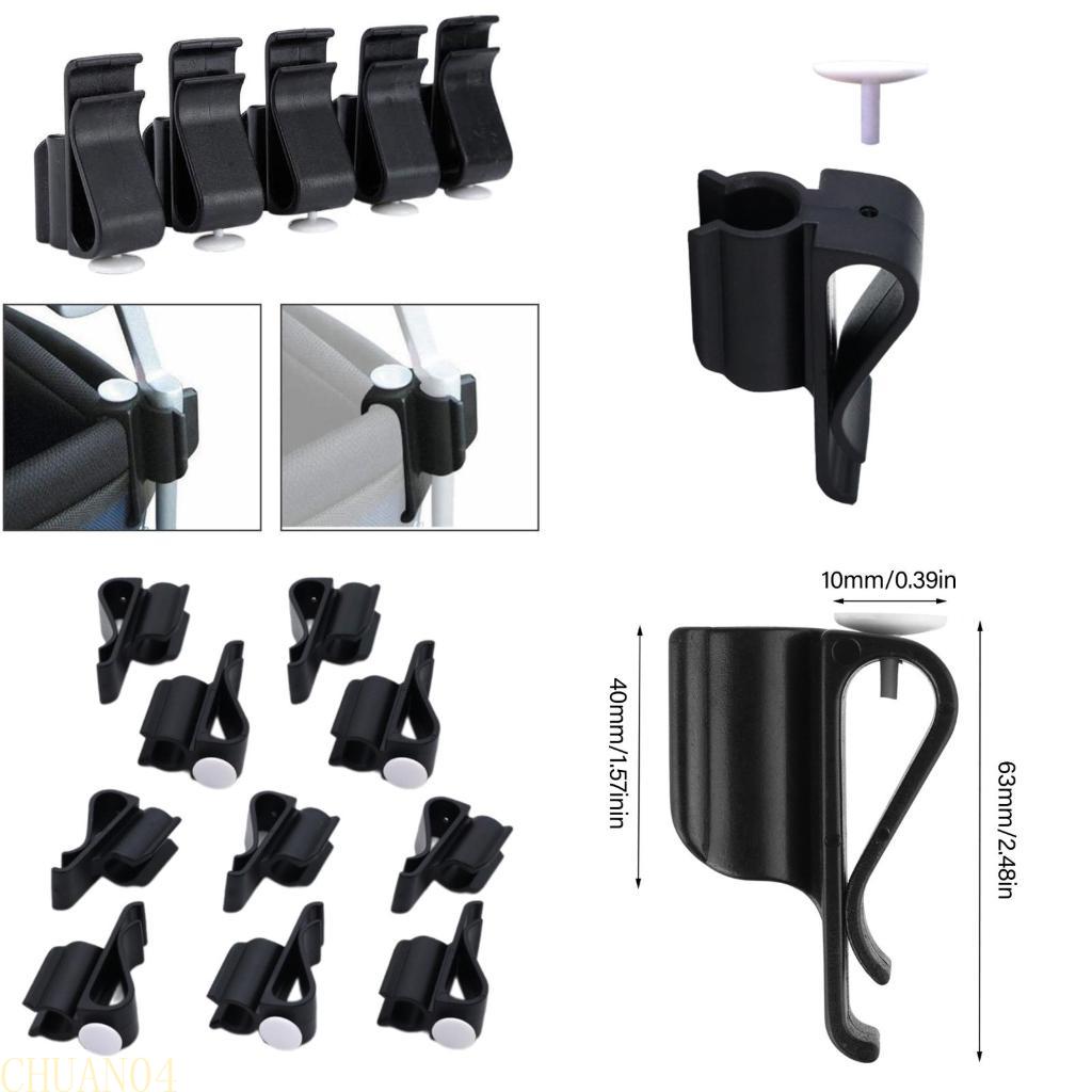A1A2 10Pcs Golfs Club Bag Clips On Putters Clamp Holder Outdoor Sports Bag Buckle Clip Replacement Golfs Accessory Enduring