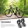 iplusmile Bicycle Step Hub Step Bicycle Peg Folding Two-Seater (Black)