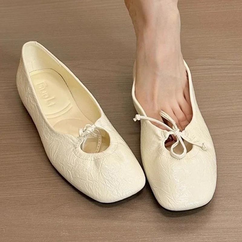 Women Flats Fashion Loafers Shoes Summer Casual Cozy Woman Sandals 2025 Designer Brand New Trend Sport Walking Chaussures Femme