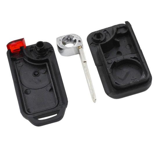Náhradní pouzdro na klíč Flip 1 Button dálkového ovládání pro Benz Mercedes 1984-2004