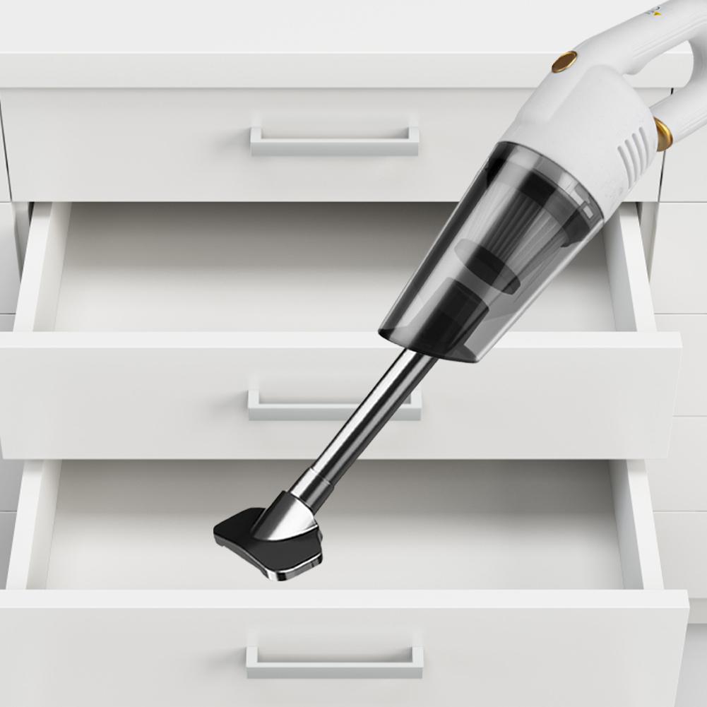 Wireless Car Vacuum Cleaner Strong Suction Powerful Air Duster Dual Use Powerful Portable Cleaning Machine 60W for Car Household