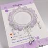 Mori Style Mermaid Crystal Bracelet - Sweet, Versatile Design for Women, Students, and Best Friends.