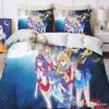 New Sailor Moon Bedding Set,Japanese Anime Sailor Moon Bedding Set,Beautiful Girl Quilt Cover Cute Printing Duvet Home