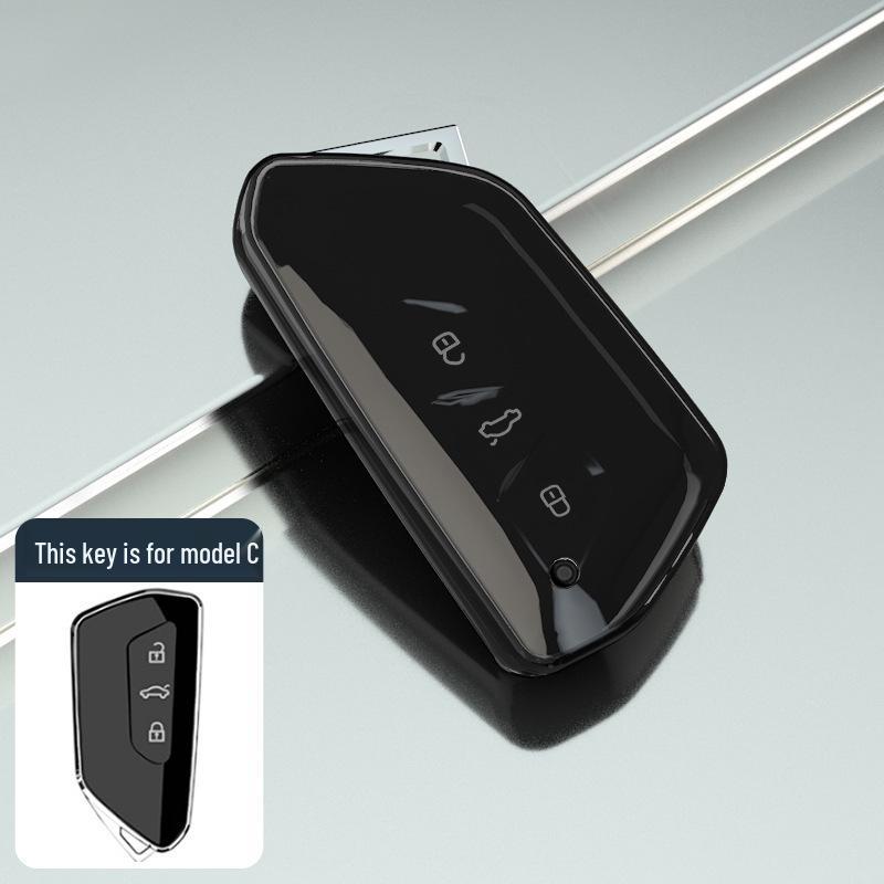 High-End Key Case for Volkswagen Passat, Magotan, Tiguan, Sagitar, and CC