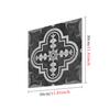 1Pcs Floor Tile Decoration Stickers Portuguese Tile Style Home Self-Adhesive PVC Waterproof Frosted Thickened Non-Slip Floor Stickers 30X30cm