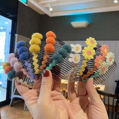 Mode Kinderen Haarspeld Kleine Meisjes Pony Gebroken Haar Haarspelden Meisjes Snoep Kleur Zoete Leuke Insert Kam Vrouwen Haaraccessoires