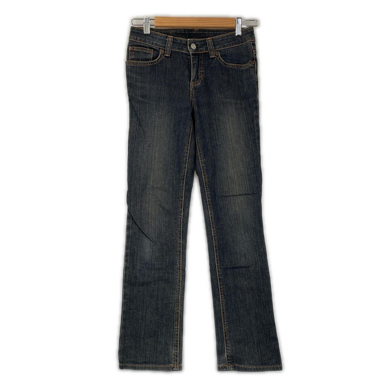 EDWIN Plain Denim pants Navy mens 27 used