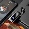 Wireless Headset Lavalier Headphone for Workout/Home/Office LED Display Deep Bass for Outside Sport Lavalier Headset