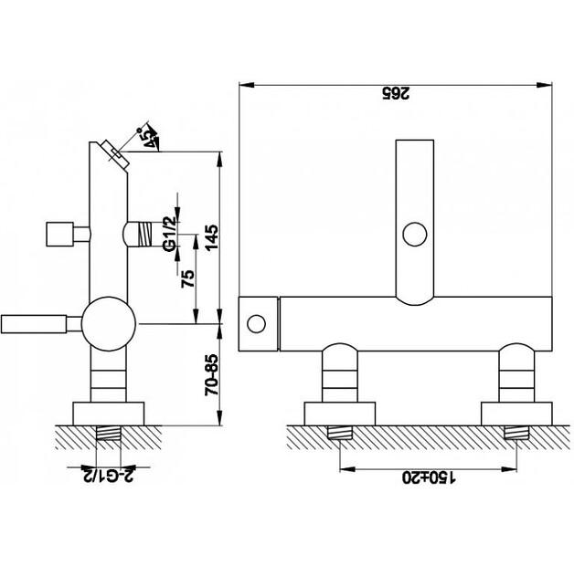 Mixer Kohlman Roxin Black Black (Qw110Rb)