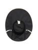BBC EARTH Color Block Wide-Bridal Bucket Hat_Black