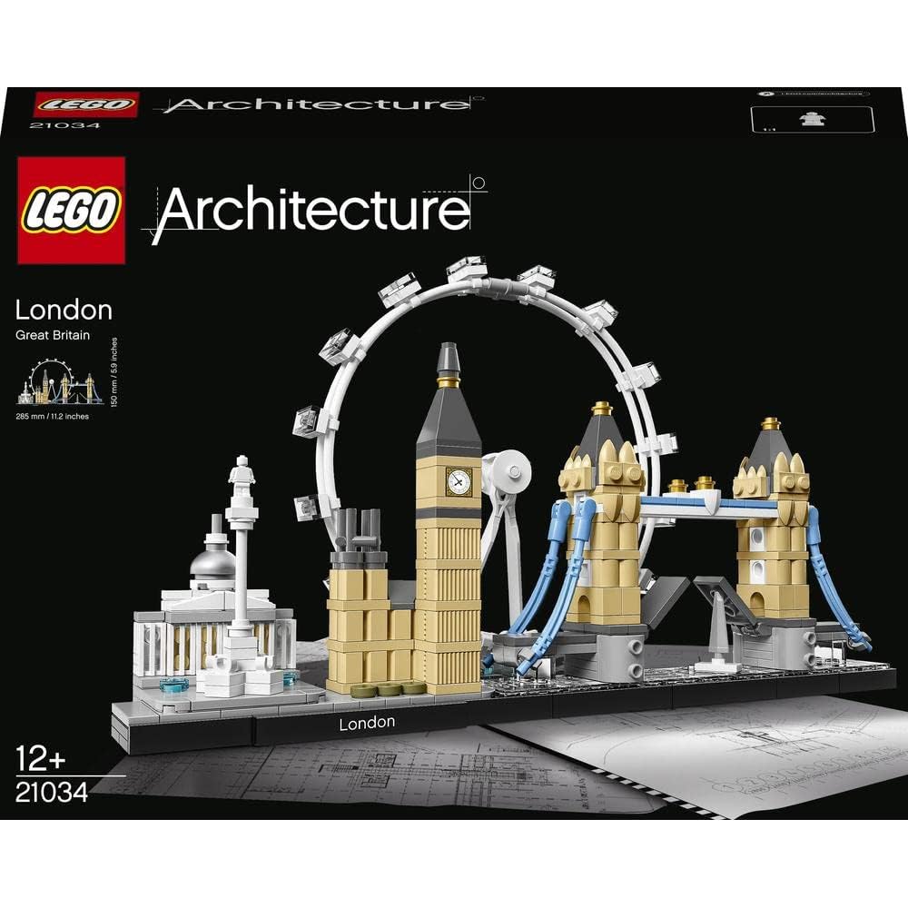 LEGO Architecture London Set 21034 Building Blocks for Creative Play