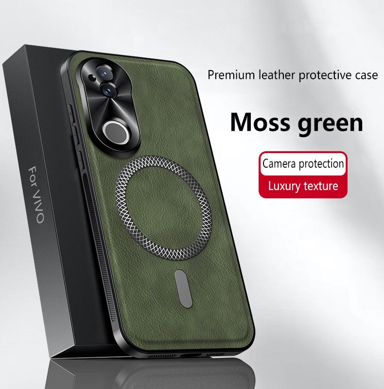 

For VIVO S20 S20 Pro leather full-cover magnetic waterproof shockproof fingerprint phone case For VIVO S20