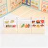 1/12 Dollhouse Mini Supermarket Convenience Store Display Rack Cabinet Model Dollhouse Micro Scene Ornament Kid Pretend Play Toy