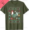 Chicken Ugly Christmas TShirt Personalized Clothing Unisex and Women Short Sleeves Funny Cotton Graphic Tee Camiseta