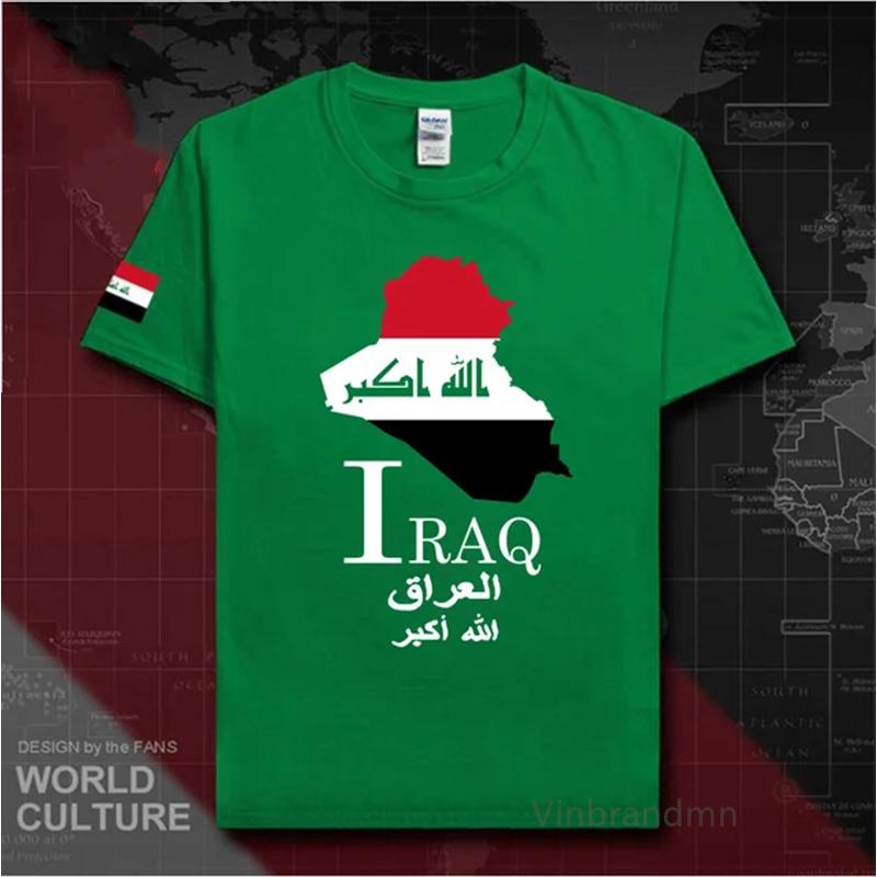 Republic Of Iraq Iraqi Irq Baghdad Unisexs T Shirt New Top Tshirt Short Sleeve Clothes Sweatshirt National Team Summer Fashion Tee
