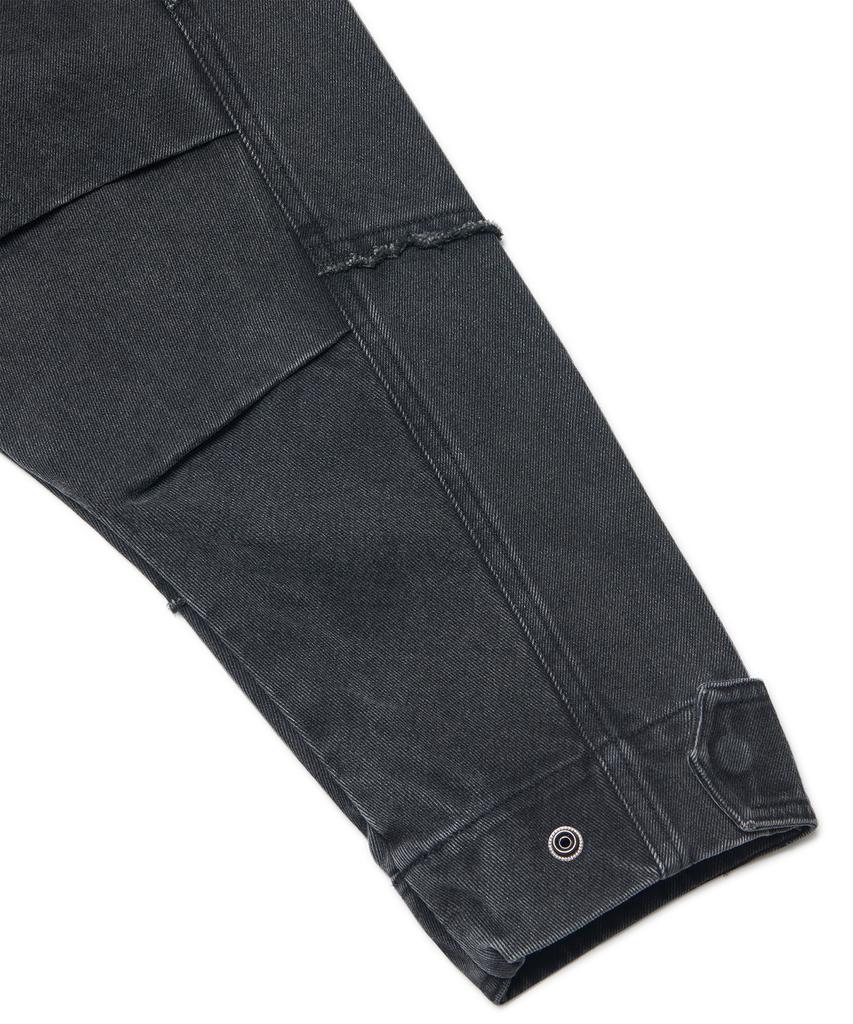 Nomanual R.C Denim Bdu Jacket - Washed Black
