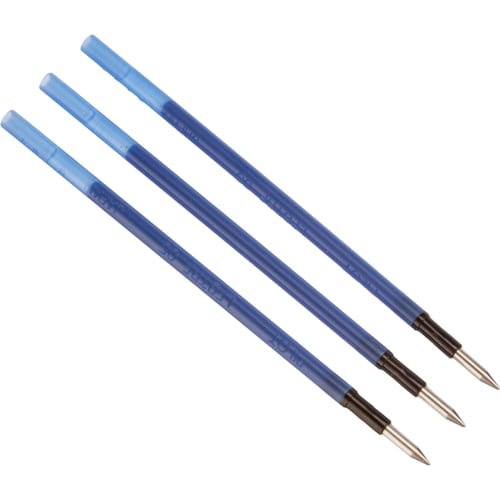 Pilot Refill Frixion Ballpoint Pen 0.5mm Slim Multicolor Type Blue 3 Pieces LFBTRF30EF3L