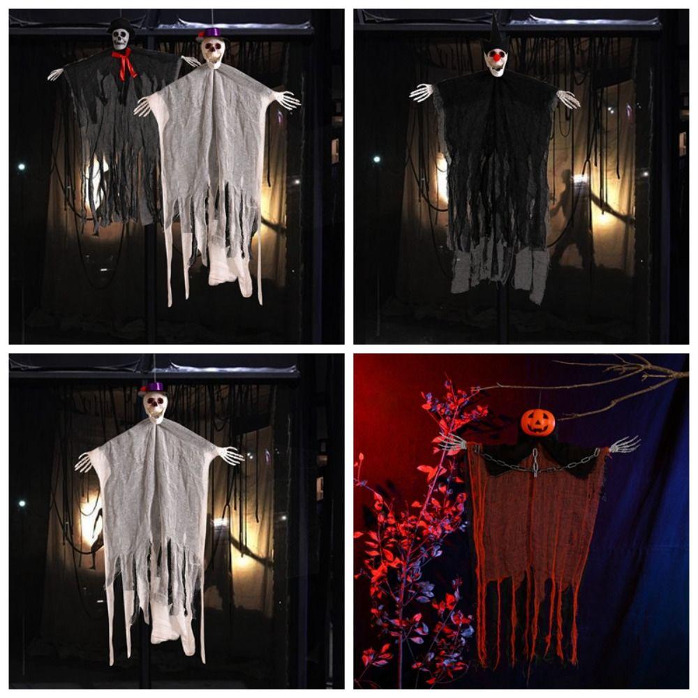 

Подвеска на дверь в виде тыквы, подвижная, праздничная, на Хэллоуин, для улицы Style B