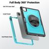 Tablet Case For iPad Air (2022)/(2020)/Pro 11 (2022)/(2021)/(2020)/(2018) PC + TPE Cover with Hand Strap and Shoulder Strap