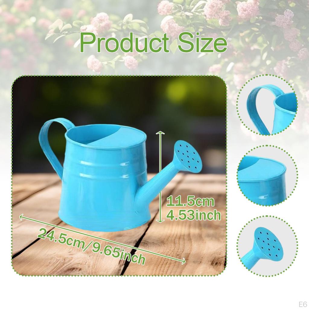 Kids Watering Can Garden Bucket Small Kettle for Flower Bed Bonsai Houseplants